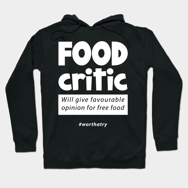 funny food critic Hoodie by BOEC Gear